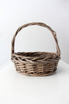 vintage rustic twig basket