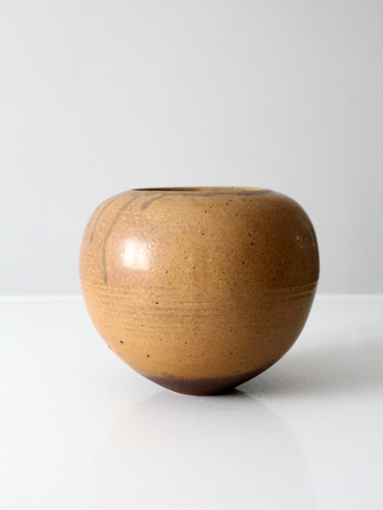 vintage handmade studio pottery vase