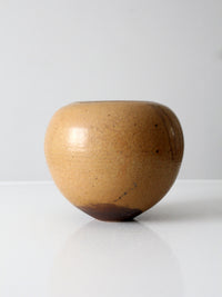 vintage handmade studio pottery vase