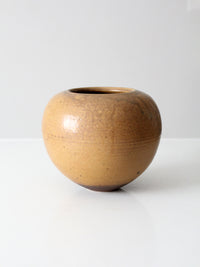 vintage handmade studio pottery vase