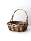 vintage rustic twig basket