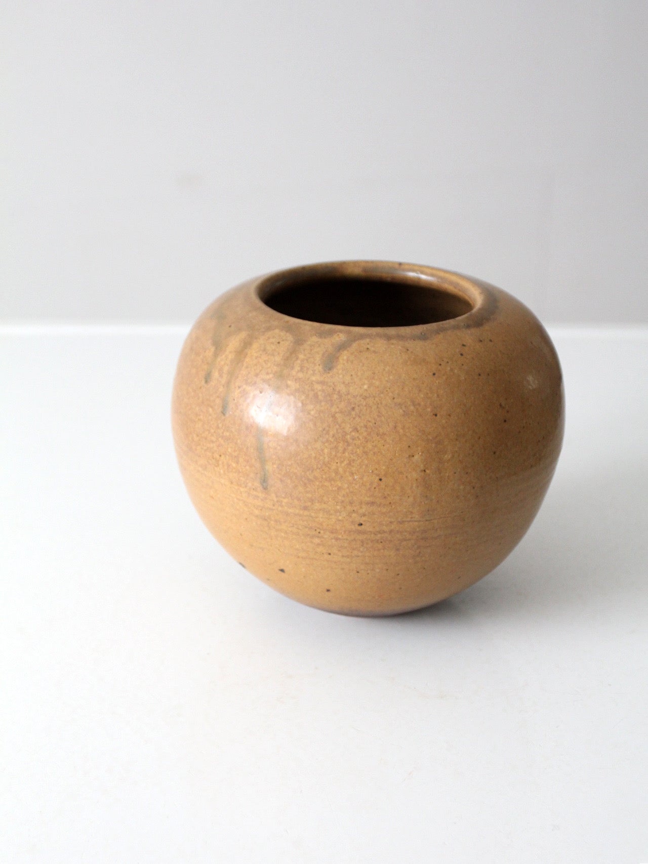 vintage handmade studio pottery vase