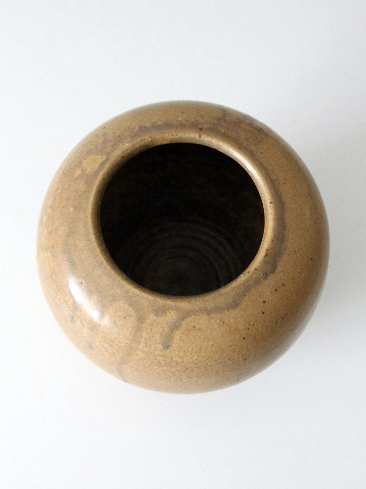 vintage handmade studio pottery vase