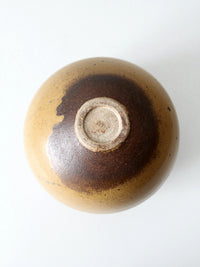vintage handmade studio pottery vase