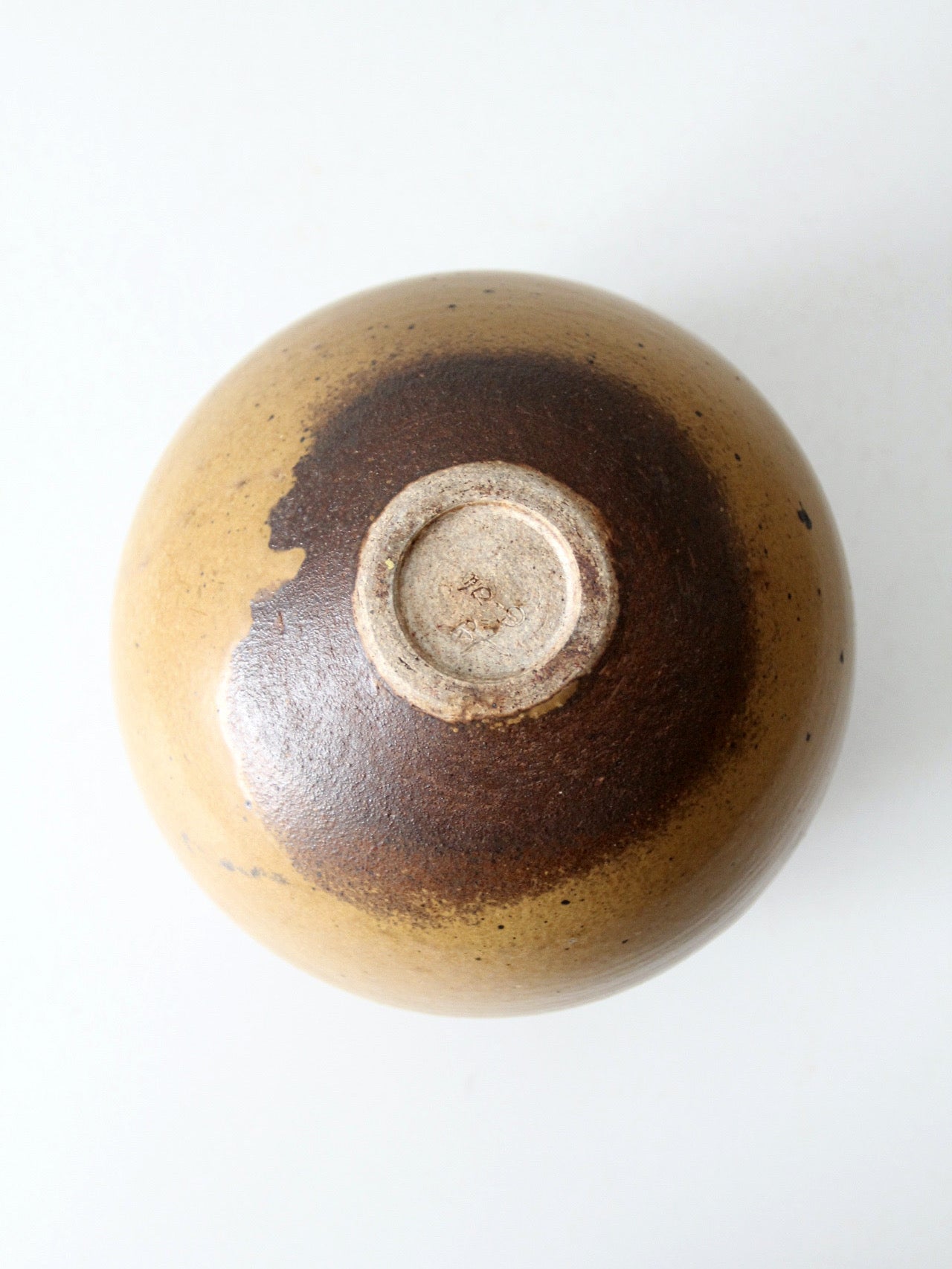 vintage handmade studio pottery vase
