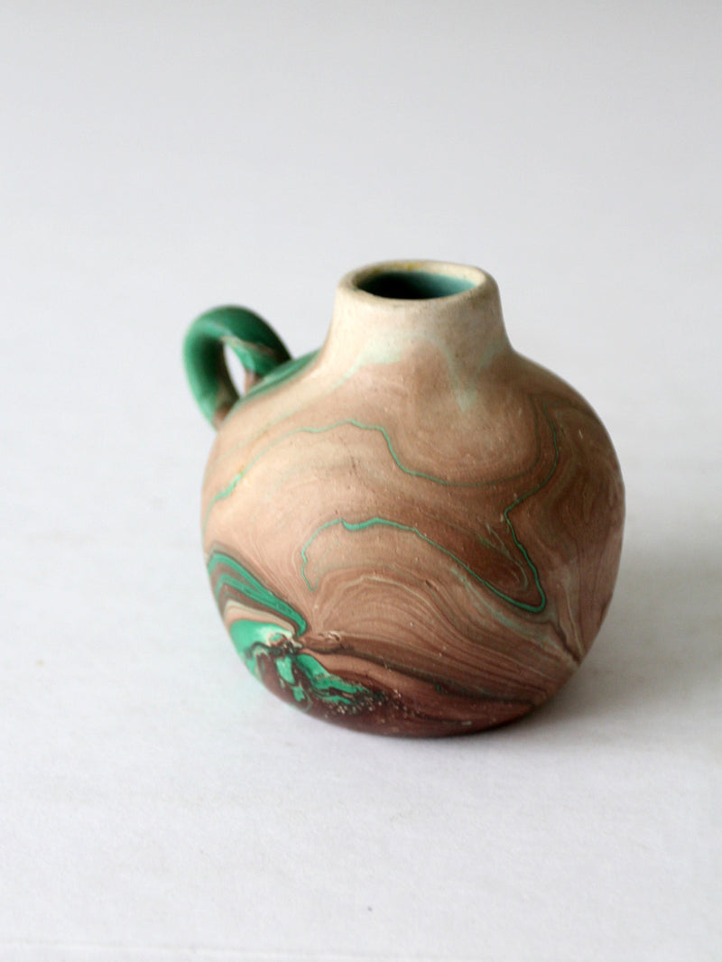 vintage Mt Rushmore souvenir pottery vase