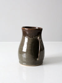 vintage studio pottery mug