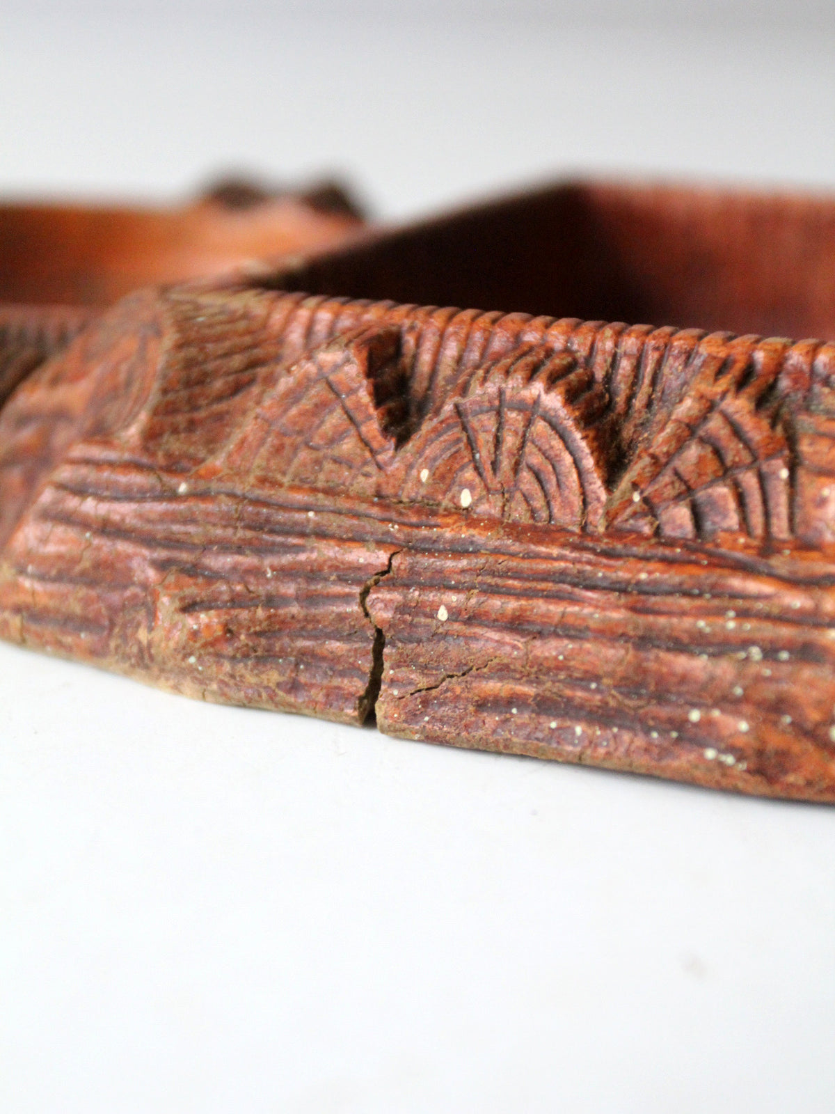 1950s Multi Products faux bois dresser box and catchall