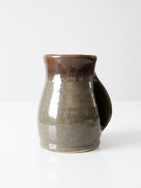 vintage studio pottery mug