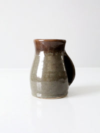 vintage studio pottery mug