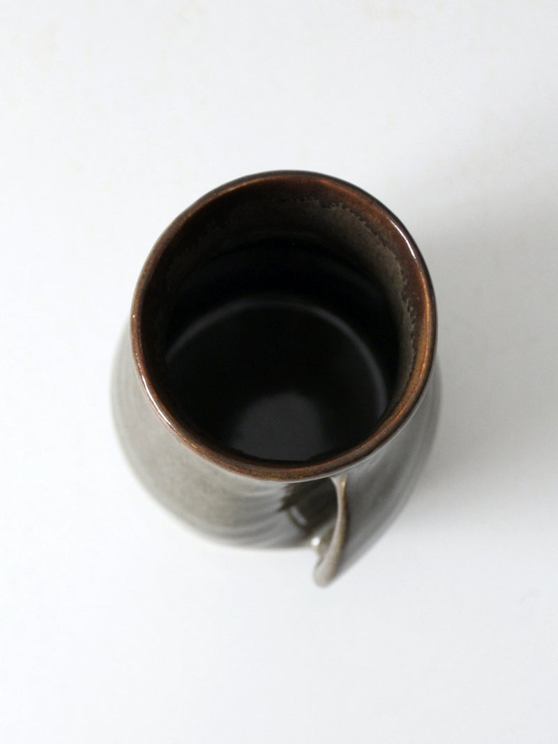 vintage studio pottery mug