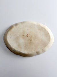 antique Lamberton Maddock floral porcelain platter