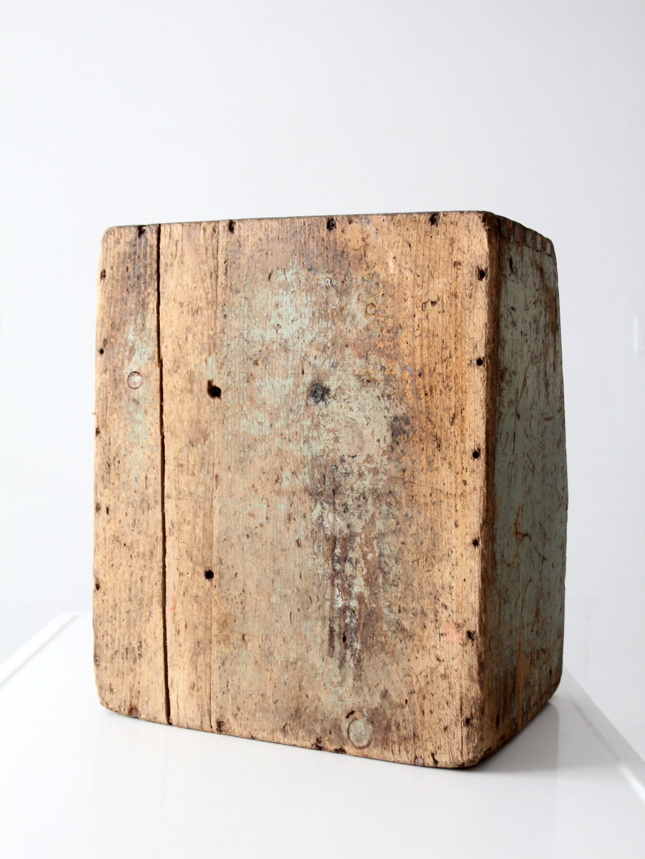 vintage Bell System wood tool box