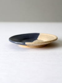 vintage studio pottery plate