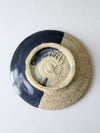 vintage studio pottery plate