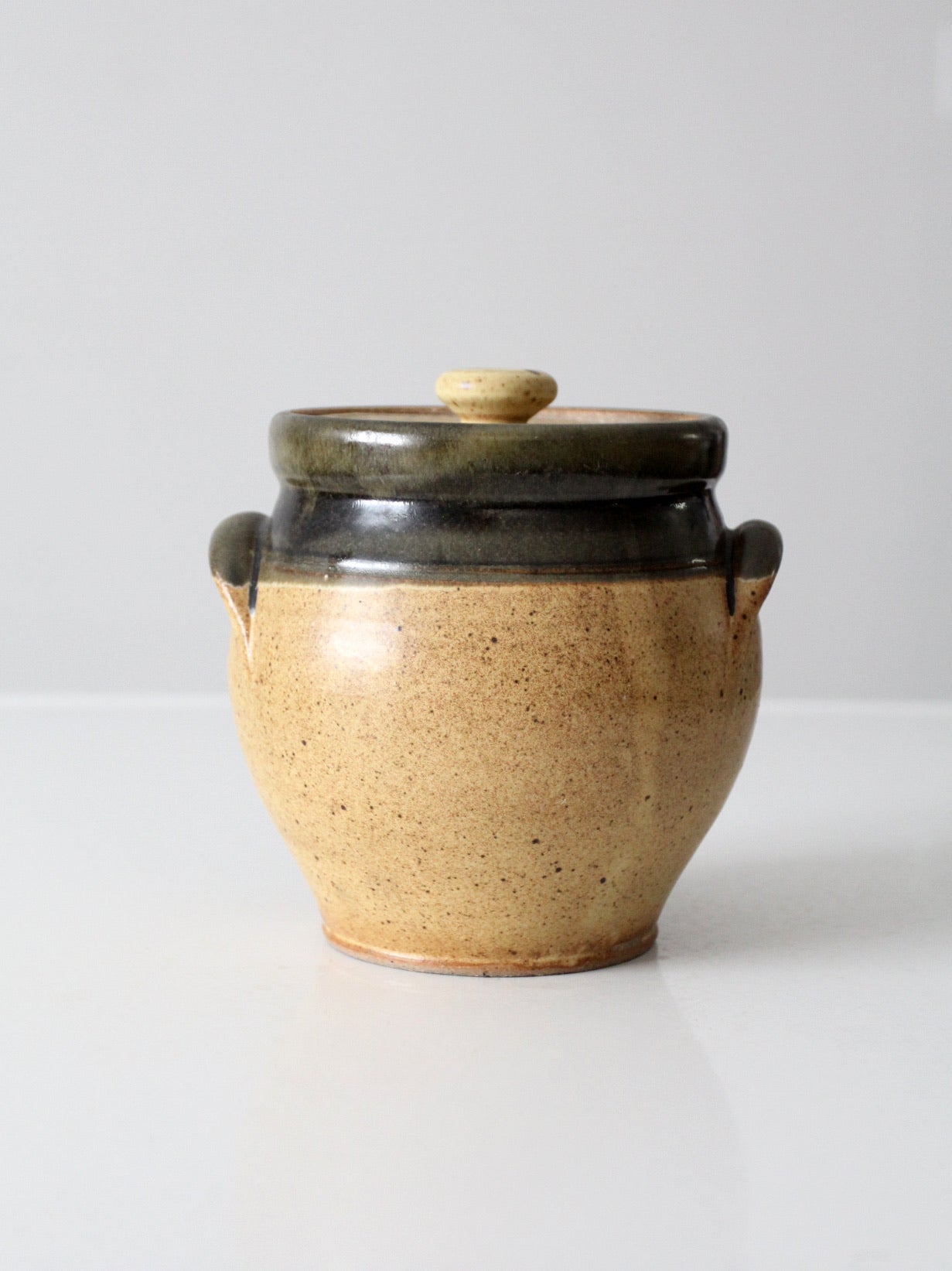 vintage studio pottery jar