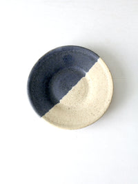 vintage studio pottery plate