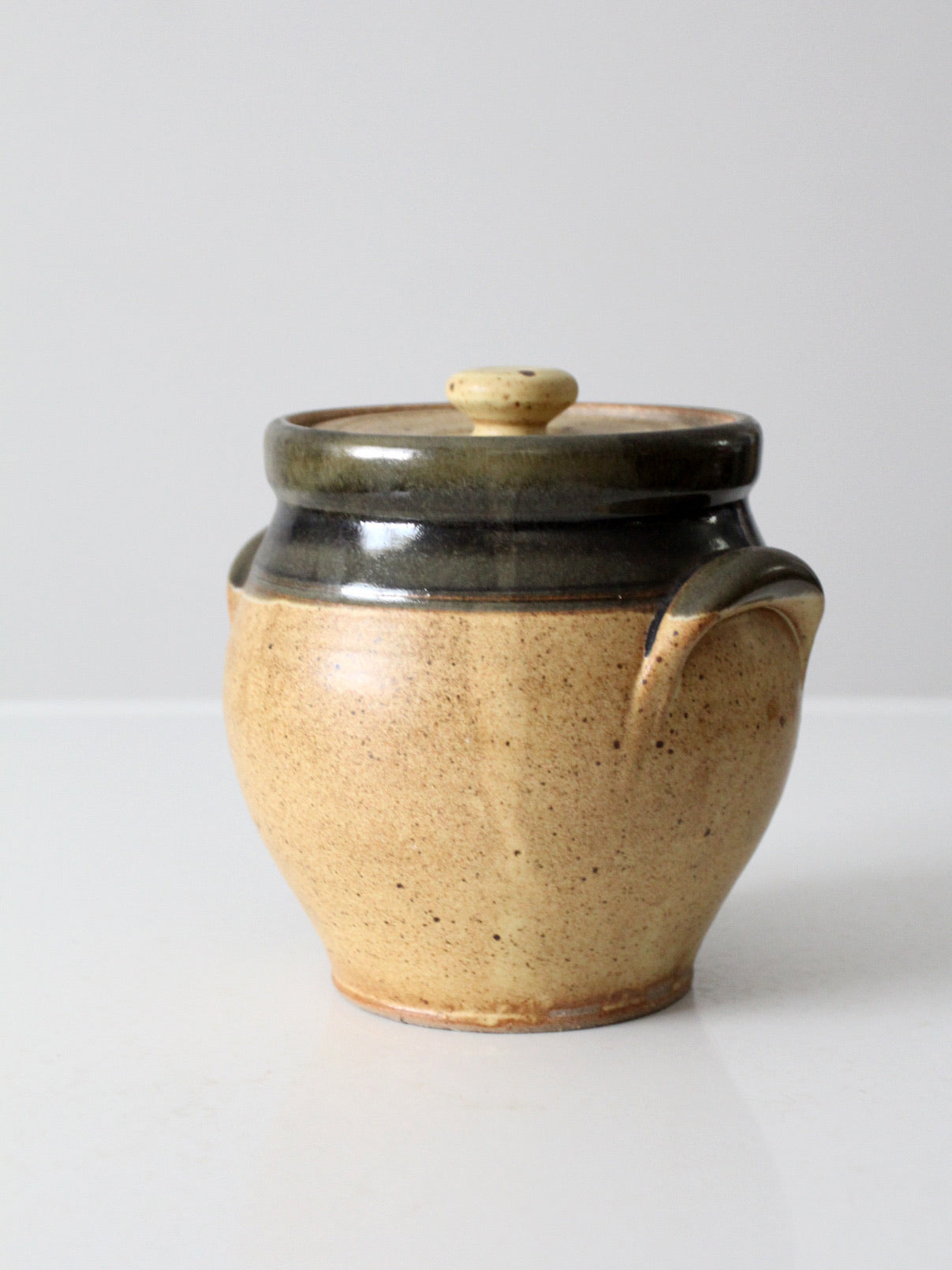 vintage studio pottery jar