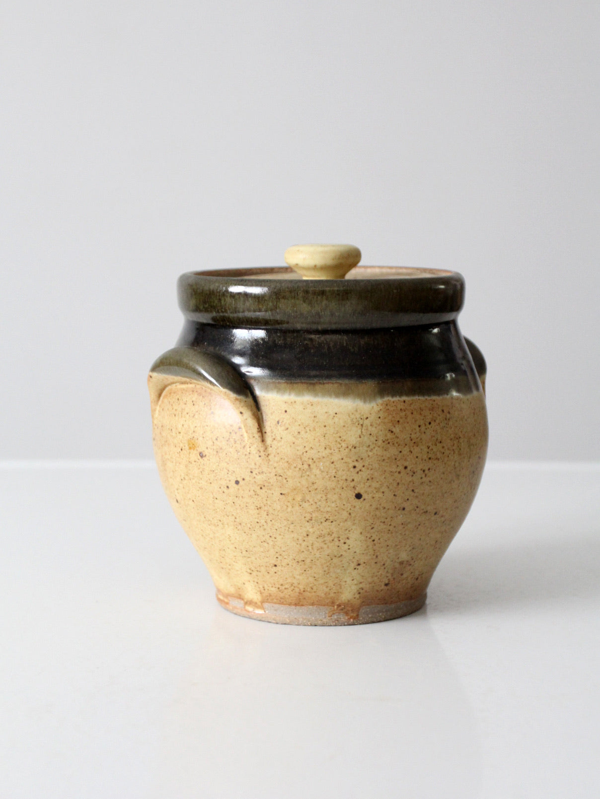 vintage studio pottery jar