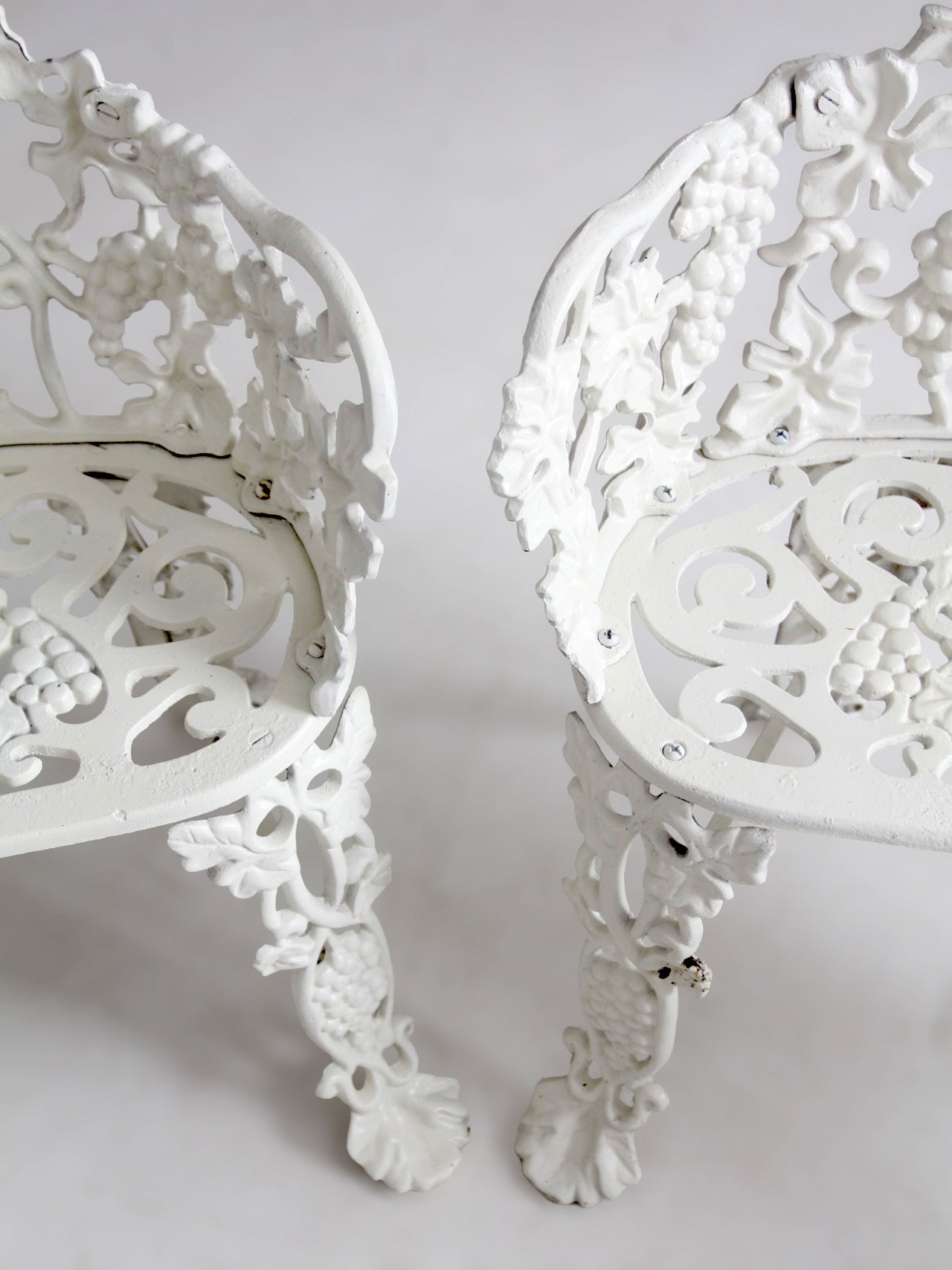 vintage grapevine cast aluminum garden set patio seating