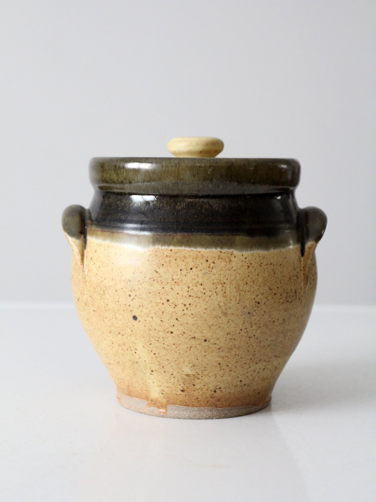 vintage studio pottery jar