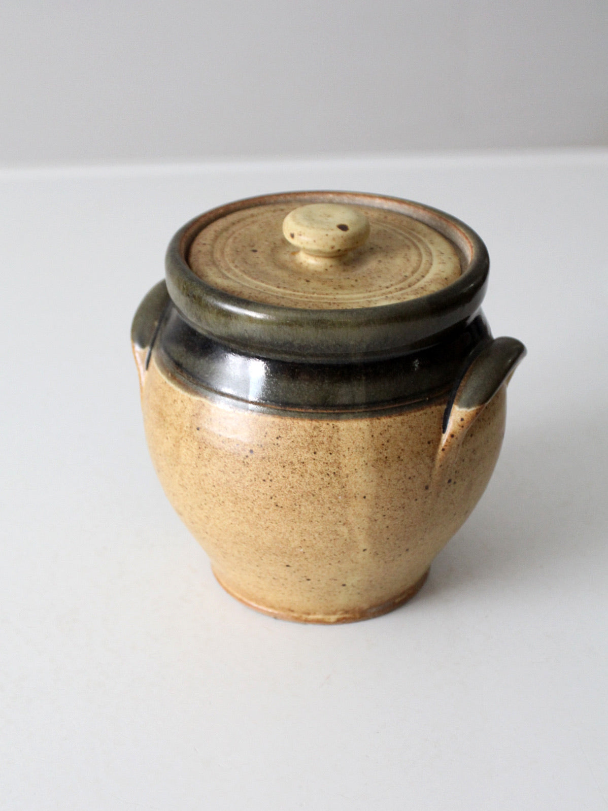 vintage studio pottery jar