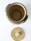 vintage studio pottery jar