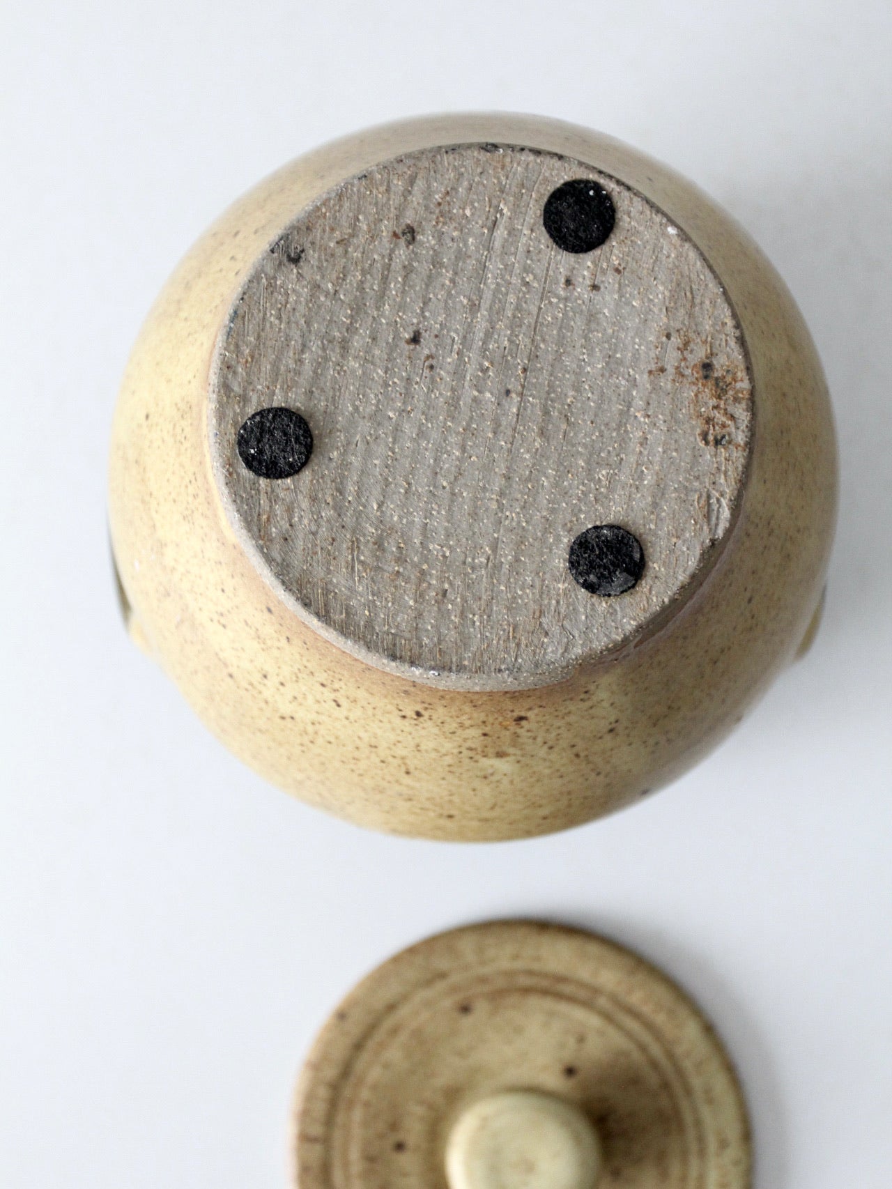 vintage studio pottery jar