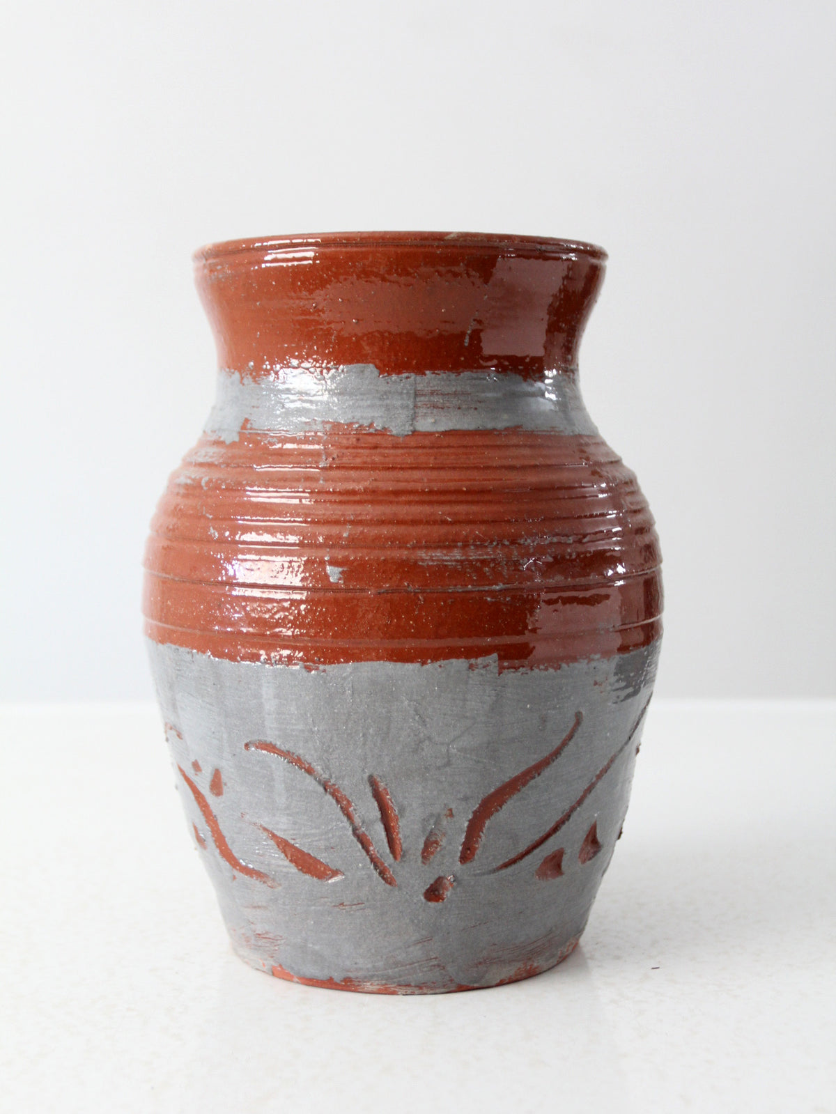 vintage studio pottery vase