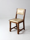 vintage Mission style side chair