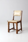 vintage Mission style side chair