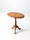 antique tilt top accent table