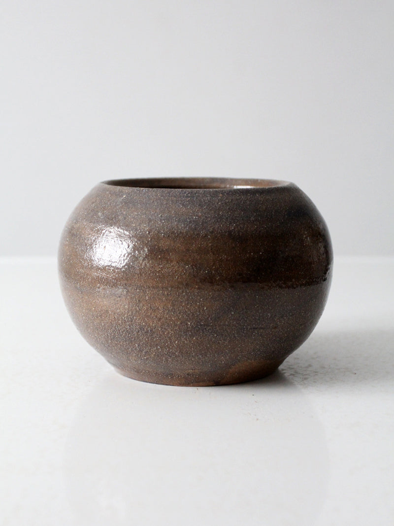 vintage studio pottery vase