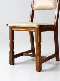 vintage Mission style side chair