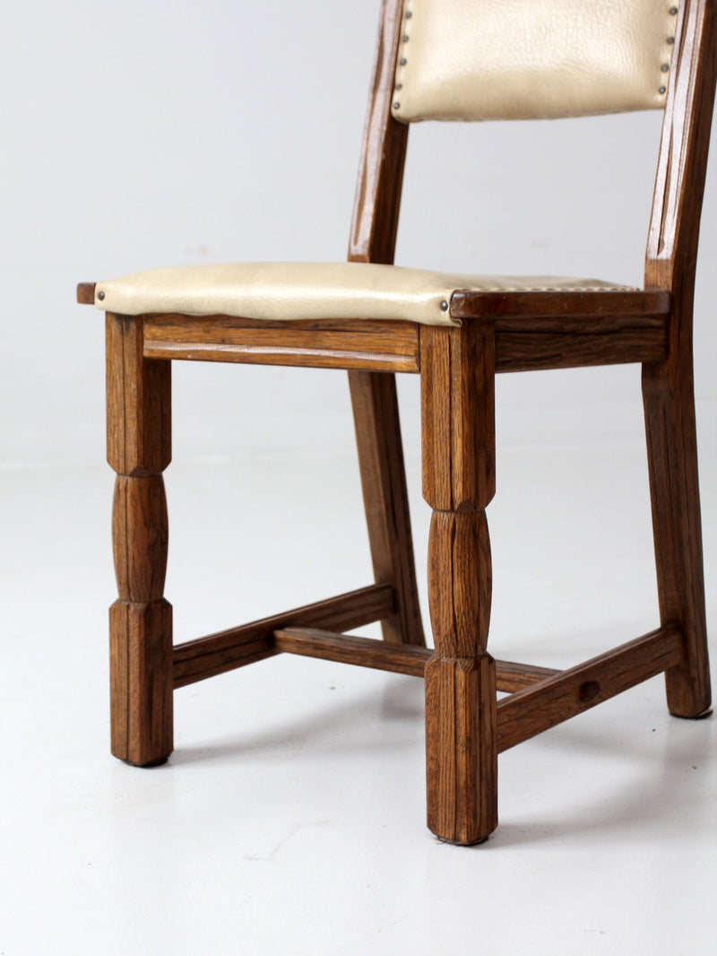 vintage Mission style side chair