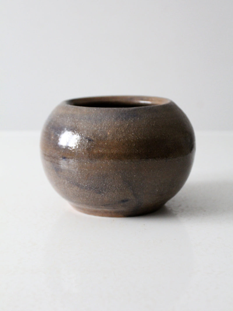 vintage studio pottery vase