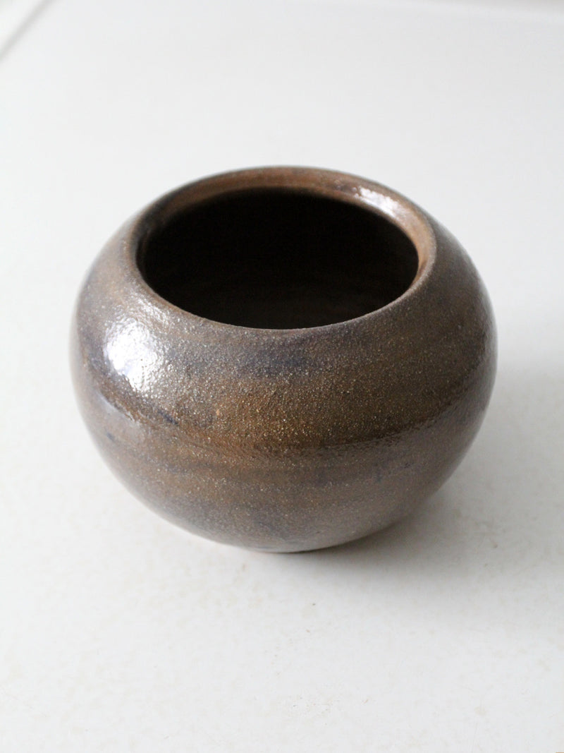 vintage studio pottery vase