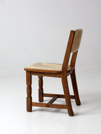 vintage Mission style side chair