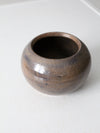 vintage studio pottery vase