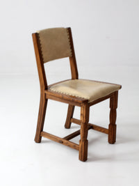 vintage Mission style side chair