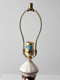 Capodimonte Italian floral porcelain lamp