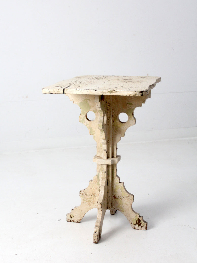 antique Victorian occasional table