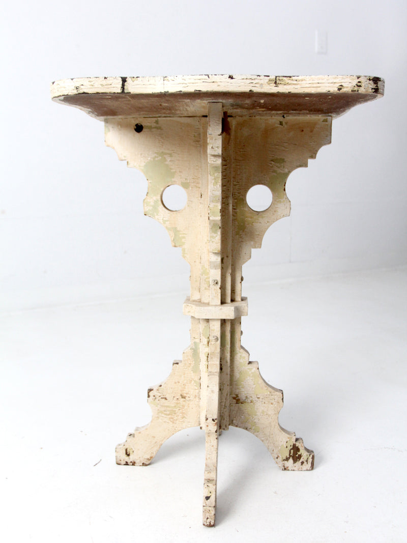 antique Victorian occasional table