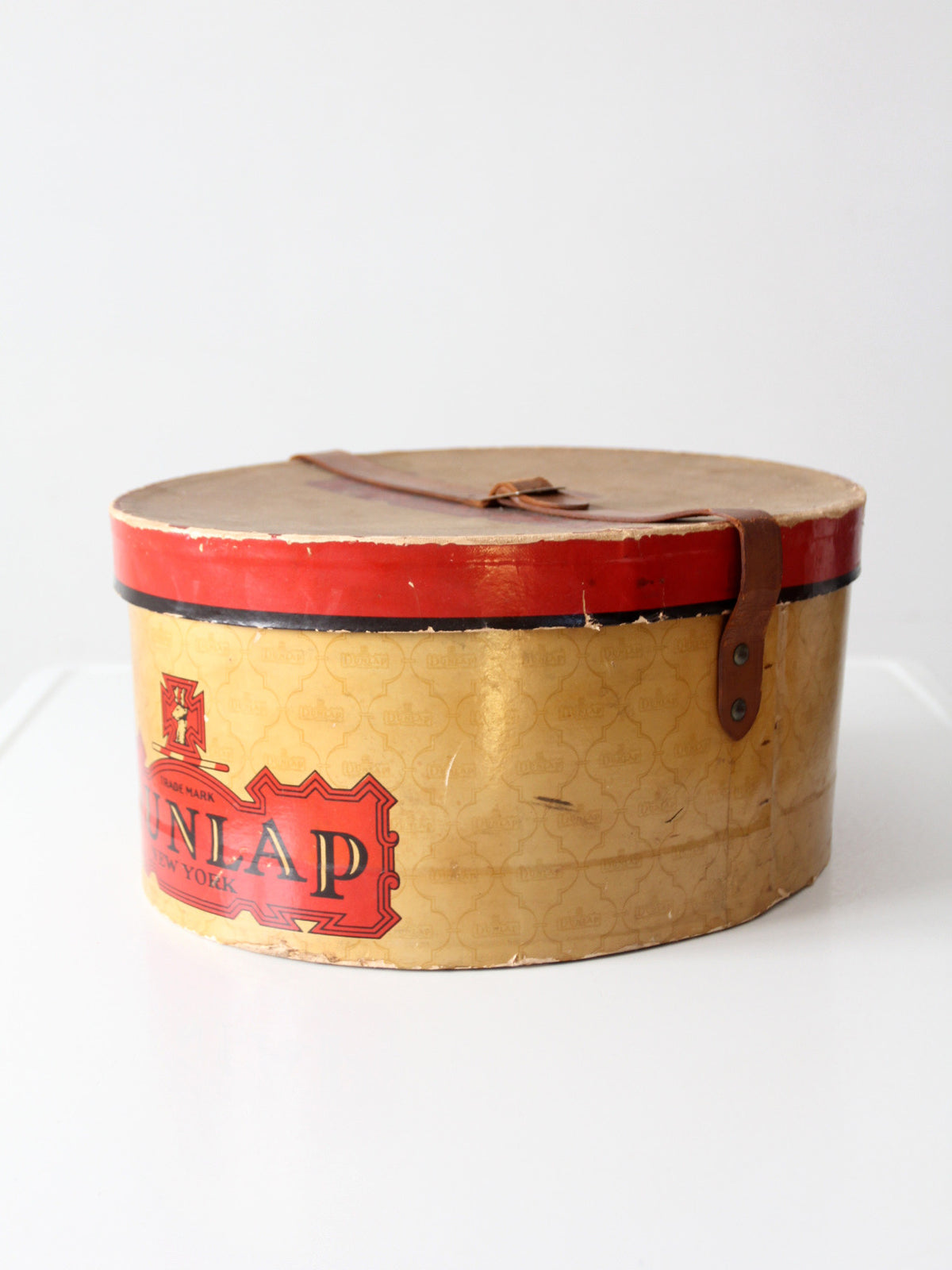 vintage 1930s Dunlap New York hat box