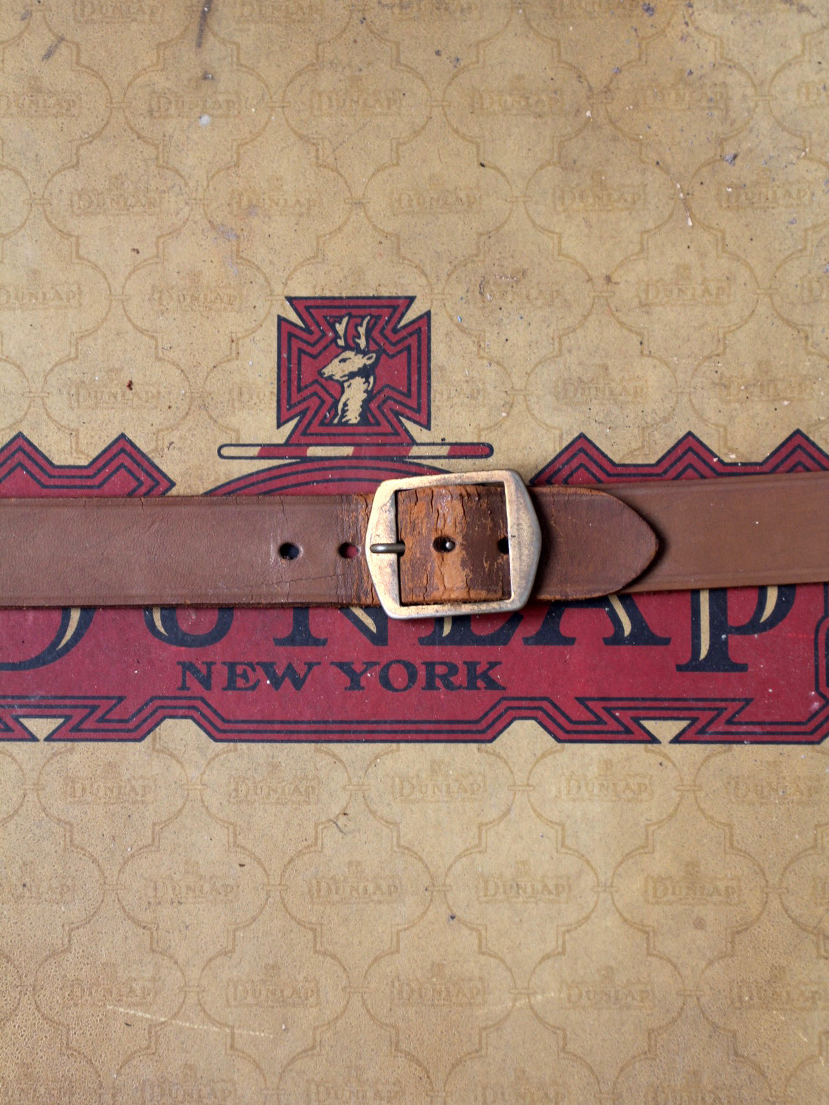 vintage 1930s Dunlap New York hat box