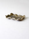 vintage studio pottery plate