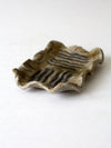 vintage studio pottery plate