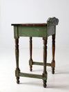 antique primitive farmhouse side table