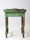 antique primitive farmhouse side table