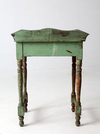 antique primitive farmhouse side table